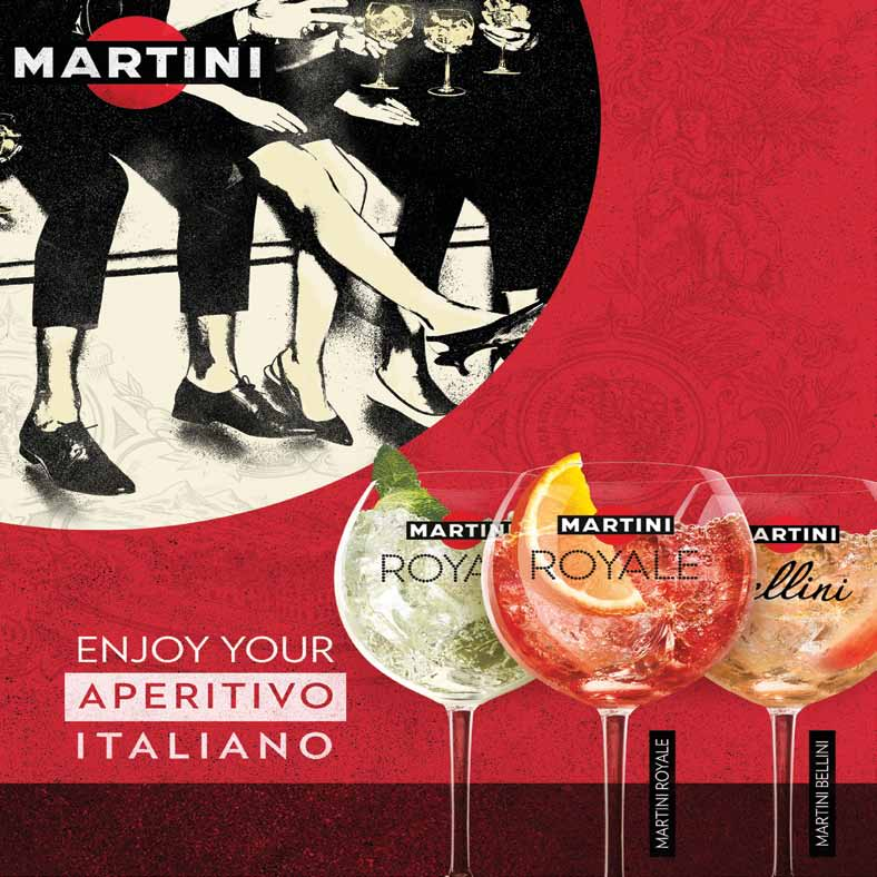 aperitieven Aperitief maison 6.00 Aperitief maison alcoholvrij 5.50 Martini Bianco 4.50 Martini Rosso 4.50 Martini Rosato 4.50 Martini Fiero 4.50 Martini Bianco Royale 6.00 Martini Rosato Royale 6.