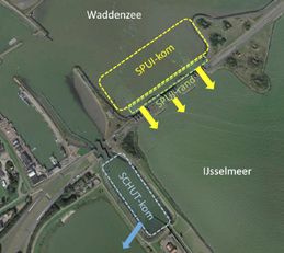 Glasaalonderzoek bij Den Oever Sinds 2015 wordt rond het sluizencomplex van Den Oever onderzoek uitgevoerd om vast te stellen wat de invloed is van vismigratie-bevorderende maatregelen rond het