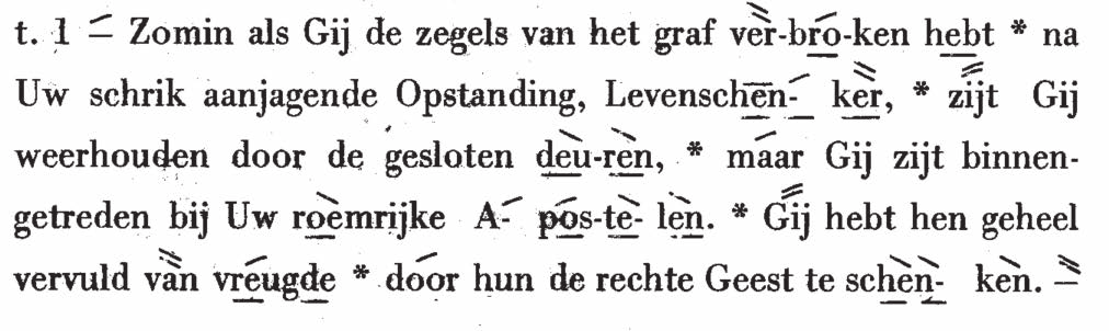 tweede vespers thomas-zondag vespers van zondagavond P Gezegend.