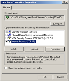 b) Selecteer Instellingen (Settings).