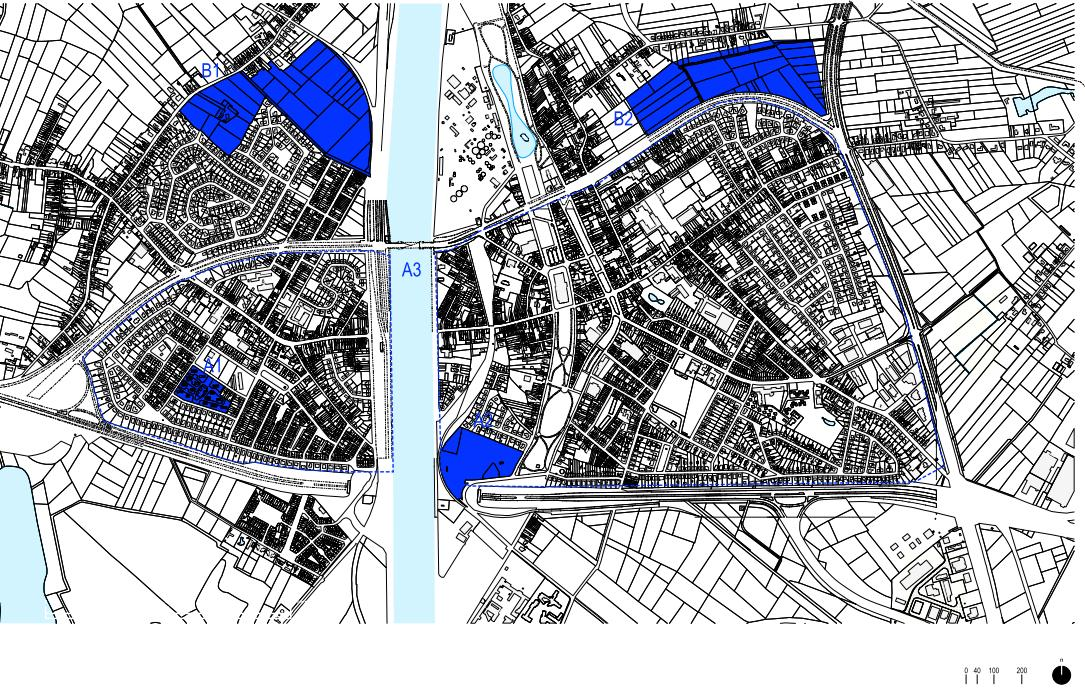 Projectbeschrijving Parkeren en ontsluiting Het parkeren en ontsluiten van de verschillende sites dient meer in detail per locatie afzonderlijk bekeken te worden.