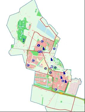 Ten noorden van de oude kern van Vleuten komen nog twee bouwlocaties: Haarzicht en Haarrijn. In deze buurten worden uiteindelijk 17.000 nieuwe woningen gebouwd.