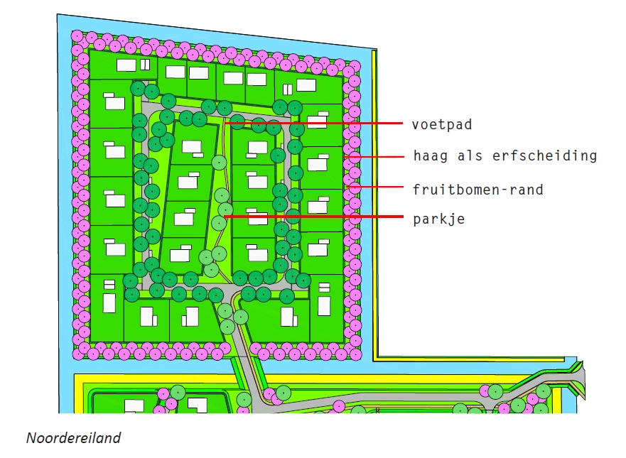 Dit creëert ideale omstandigheden voor een besloten woonmilieu, waar privacy een belangrijke kwaliteit is. Wonen op het Noordereiland betekent ontspannen wonen.