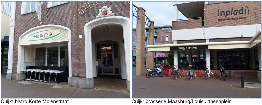 De enige bistro in de gemeente Cuijk is gelegen in de plaa