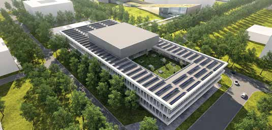 DIFFER gaat voor duurzaam 20 Verslag van de Directie Op de campus van de Technische Universiteit Eindhoven verrijst het nieuwe gebouw van DIFFER, Dutch Institute For Fundamental Energy Research.