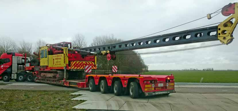 goederen, transport van grote ringen) Kraansystemen (hijskranen, componenten van hijskranen, ballastgewichten voor hijskranen) Transport- en breeksystemen