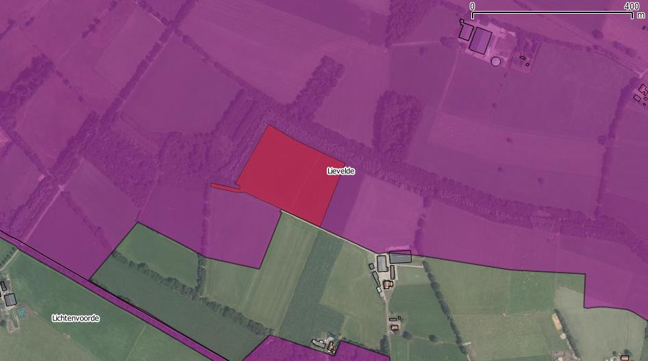 Lievelde; Goordijk/Landermeter Wittweg, Lichtenvoorde