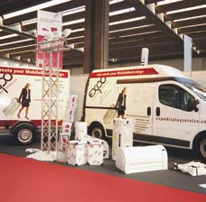 Mobiele presentatiesystemen en modulaire stands Altijd een passende presentatie Bij Expo Display Service kunt u