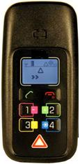 XMARK Protector De XMARK Protector is een robuuste mobiele noodknop met GPS functie. Tevens heeft de XMARK Protector de mogelijkheid om 4 voorgeprogrammeerde nummers te bellen.