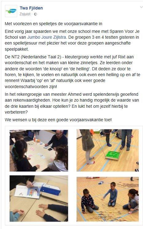 Schoonmaakdag Vrijdag 3 maart gaan we een schoonmaakronde in groep 1/4 organiseren. Wilt u helpen?