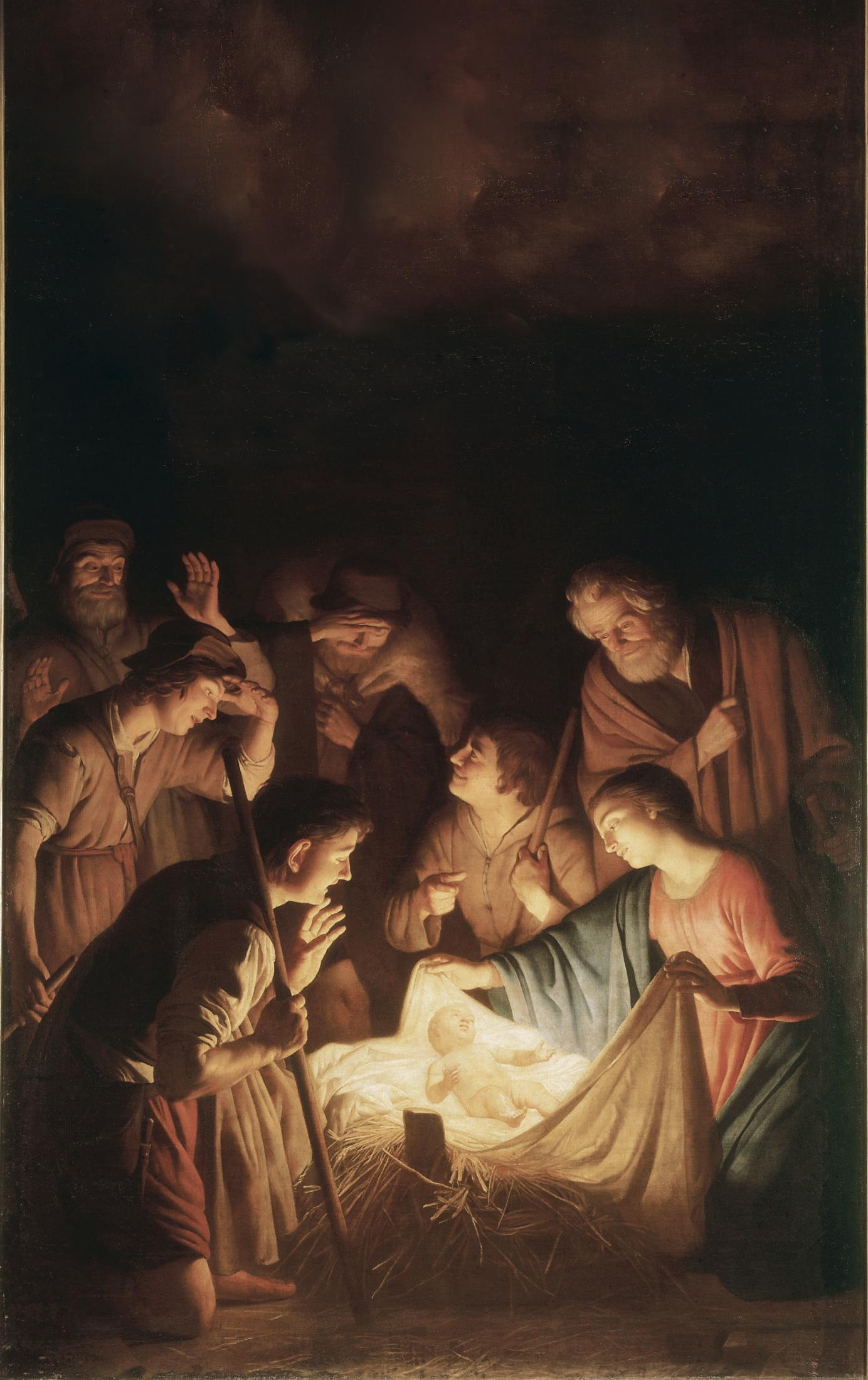 Jaarverslag Stichting Levende mens 2014 Afbeelding: Gerrit van Honthorst, 1619-1620, Aanbidding van de herders