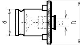 Toebehoren Art.Nr. afbeelding Omschrijving Prijs TOEBEHOREN Snelwissel tappotten met slipkoppeling - voor machinetappen volgens DIN of ISO Gr. ø bereik diam (d) diam (D) 0503.9500.