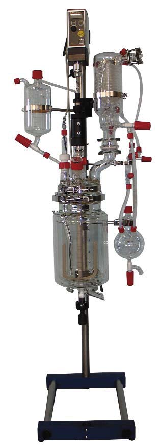 Standaard reactie systemen DSS 01 Het reactor systeem DSS01 wordt in verschillende afmetingen van 0,1...5,0 liter angeboden.