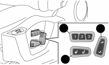 Elektrische stoelverwarming (voor bepaalde uitvoeringen/markten) Druk met de sleutel in stand MAR, op de knop A-fig. 23 om de functie in of uit te schakelen.