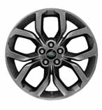 c.m. 235/60 R18-banden 18 5-Split Spoke Styling 511 in Gloss Black 1)