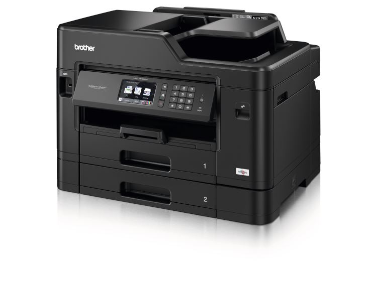 MFC J5730DW BUSINESS SMART SERIE A3 all-in-one business inkjetprinter De ideale printer voor uw bedrijf Printen kopiëren scannen faxen Zeer gebruiksvriendelijk, productief en robuust.