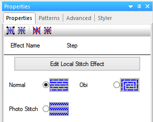 Hoe gebruik je de nieuwe Styler tool 1. Selecteer een Outline vorm, en ga naar de Properties icon. 2. Je kunt dan: a. een bestaand effect toevoegen aan de style. Of b.