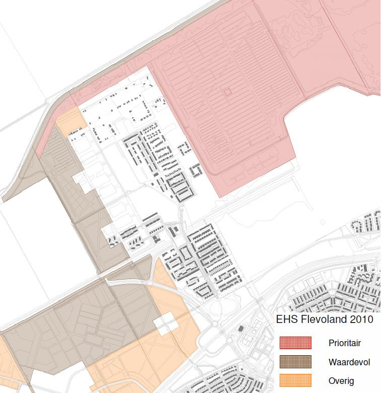 vliegroutes (tussen rustgebied en foerageergebied) bij het plangebied, dus barrièrewerking als gevolg van hoge bebouwing kan uitgesloten worden.