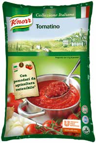 AAN TAFEL Tomatinosaus 3 kg 01828 Opent gemakkelijk Hygiënisch en veilig Minder afval Kortweg ideaal voor op kamp.