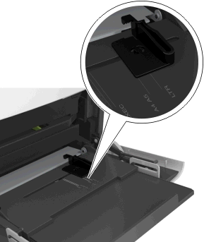 Printermodel met 7-inch aanraakscherm gebruiken 153 4 Bereid het papier of speciale afdrukmateriaal voor om het te plaatsen. Buig de vellen enkele malen om ze los te maken en waaier ze vervolgens uit.