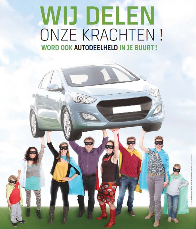 Uitbreiding particuliere autodeelprojecten in