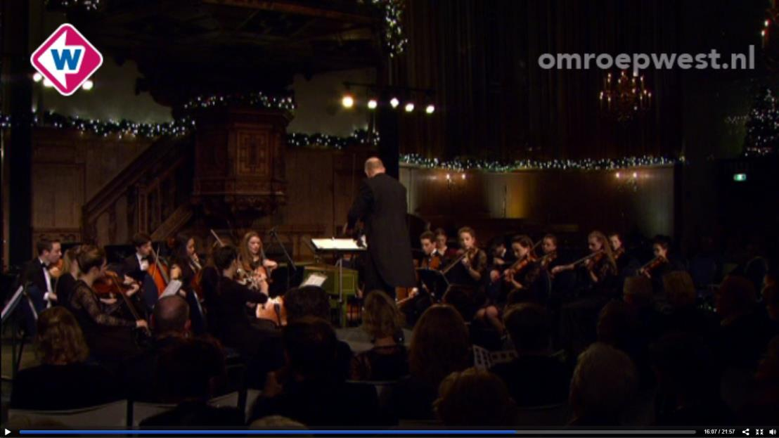 Kerstconcerten AKO Nieuwe Kerk In de week vóór Kerstmis was het AKO in de Nieuwe Kerk te vinden.