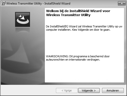 3 Start het installatieprogramma.