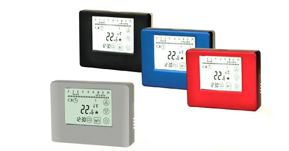 INTRODUKTIE ; De 2HEAT-DESIGN thermostaat is een hoogwaardige hypermoderne opbouw touchscreen thermostaat.