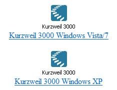 nl/stream/ Kies de gewenste kurzweilversie (Zie afbeelding 3) (Afbeelding 3) Kurzweil wordt nu op je computer geïnstalleerd
