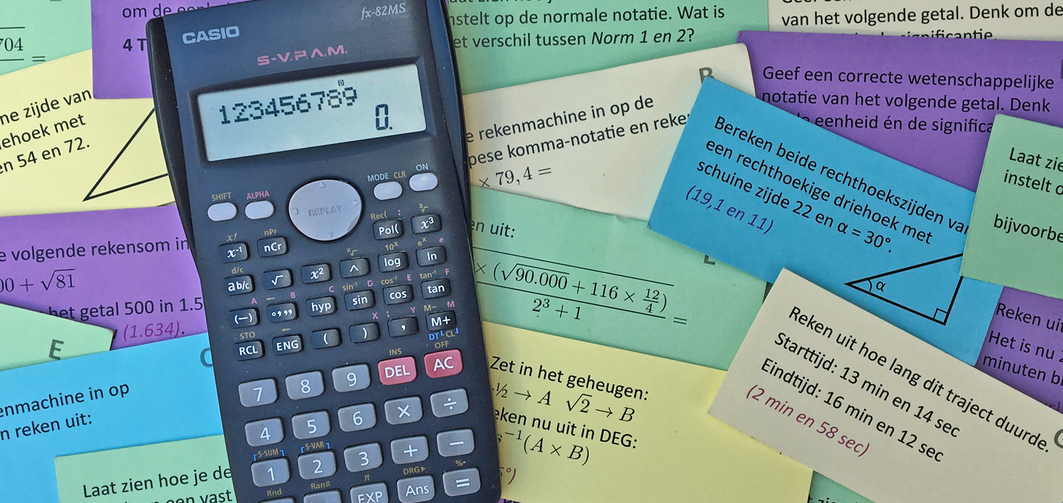 Wiskunde - MBO Niveau 4 De CASIO fx-82ms voor gevorderden OPLEIDING: Noorderpoort MBO