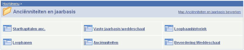 Vul het tabblad in conform de werkinstructie Nieuw Personeelslid toevoegen (Werkinstructienr XXX) OPMERKING: Voor een statutair personeelslid wordt steeds een