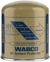 3419 851 271 WABCO 432 410 222 7 49, 50 Luchtdrogerpatroon Air System Protector PLUS (ASP-PLUS) coalescent ter voor en achter het
