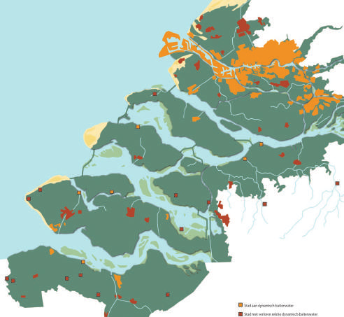 1500 1850 Verbondenheid met het water Land en water vormen in samenhang de historische ankers van de Zuidwestelijke Delta, zowel fysiek als cultureel.