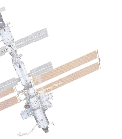 Space Connection # 40 Oktober 2002 2 5 Het International Space Station (ISS) Het internationaal ruimtestation is eigenlijk een gigantisch laboratorium dat in een baan om de aarde geassembleerd wordt.