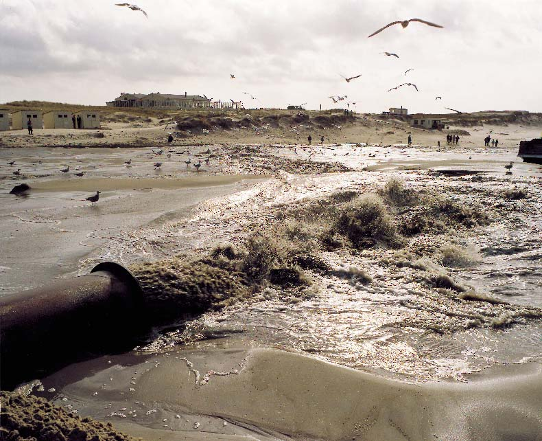 Strandsuppletie op Texel