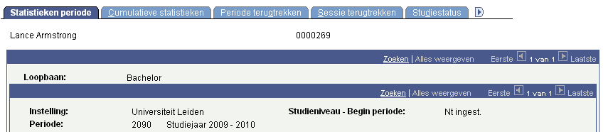 3 Periode terugtrekken LET OP: dit NOOIT doen als de checklist uitschrijving nog niet voltooid is!