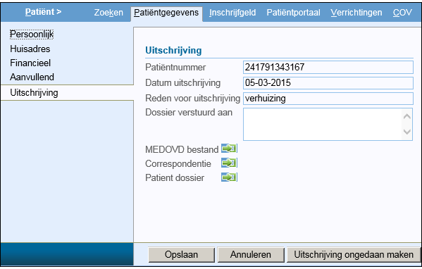 Klik het MEDOVD-bestand aan. Er wordt gevraagd of het bestand moet worden geopend of opgeslagen. Sla het bestand op. Doe vervolgens hetzelfde met het correspondentiebestand en het pdf-bestand.