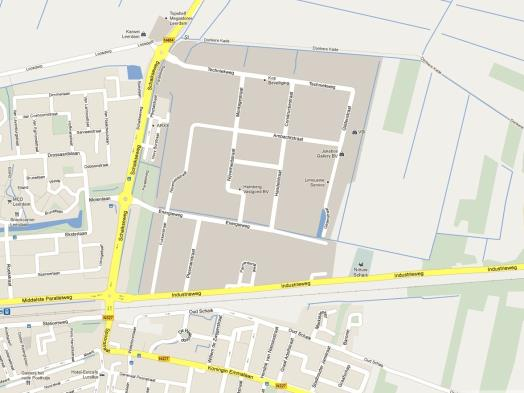 blad 4 1.5. Ligging De objecten zijn gelegen op het bedrijventerrein Nieuw Schaik. Leerdam is centraal gelegen te midden van de rijkswegdriehoek A2, A15 en A27.