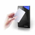 Xpass SLim proximity Mifare, TCP/ IP, RS485, 40.000 gebruikers, 50.000 evenementen, voeding: 12VDC of PoE, afmetingen: 80x120x11,4mm. CRO.SW.07 NL Biometrische lezer CDV.