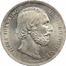 1892 2½ Gulden 1866 (Sch.