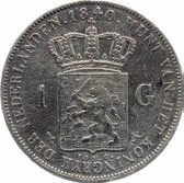 1 Gulden 1840 zonder SCHOUBERG F.