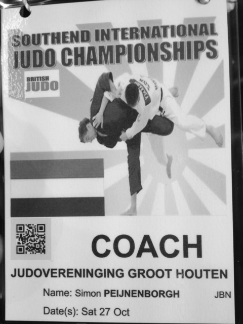 SOUTHEND INTERNATIONAL JUDO CHAMPIONSHIPS Menno Peijnenborgh heeft op 28 oktober deelgenomen aan een internationaal judotoernooi in Southend. Southend ligt vlakbij Londen.