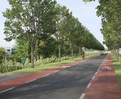 Directheid Bij de directheid van het fietsnetwerk gaat het om de te overbruggen afstand tussen belangrijke herkomst- en bestemmingsgebieden.