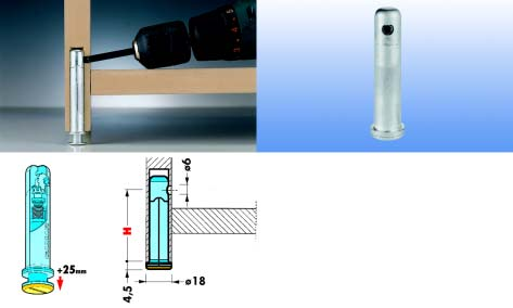 Sokel SOKKELVERSTELLERS ersl verstel CAMAR SOKKELVERSTELLERS SOKKELVERSTELLER TYPE 306