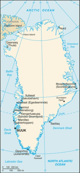 d. Geef minstens twee redenen waarom ijs op Groenland langzamer zal smelten dan je hebt berekend bij b. Ook het drijfijs rond de Noordpool kan gaan smelten.