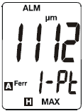 1-punts kalibratie Maak een oppervlak met een bekende dikte klaar voor de 1-punts kalibratie. De bijgeleverde folie heeft een dikte van 39.6 mils (1006 µm). 1. Schakel de meter in.