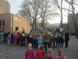 alle kinderen van de school.