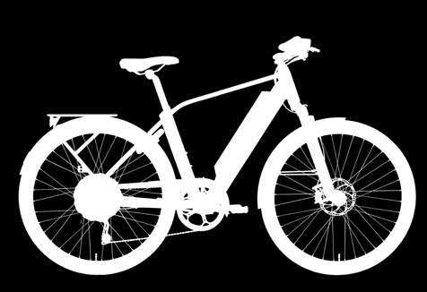 ** De elektrische fiets is afgemonteerd met luxe hydraulische schijfremmen met dubbele remklauw en remonderbrekingssensor, waardoor ook bij hogere snelheden de veiligheid gewaarborgd wordt.