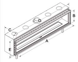 76 % 150 Kg A = 1081 mm B = 334 mm C = 430 mm D = 1185 mm E = 458 mm F = 220 mm GAS 8,3 6,3 LPG 7,5 5,2 76 % 120 Kg igas 150 highline igas 150 2 side [L/R] igas 150 3