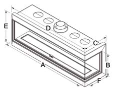 mm GAS 10,5 9,1 LPG 11,9 7,8 87 % 175 Kg A = 1608 mm B = 395 mm D = 1582 mm E = 589 mm F = 374 mm GAS 10,5 9,1 LPG 11,9 7,8 87 % 175 Kg A = 1481 mm B = 380 mm C = 430 mm